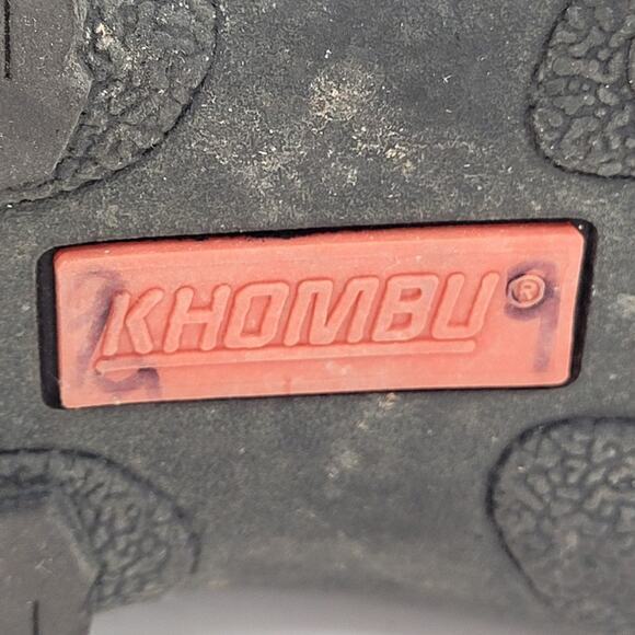 HP Khombu Gracie 9M Leather Upper Sherpa Teddy Mid Ankle Boots - Picture 12 of 13